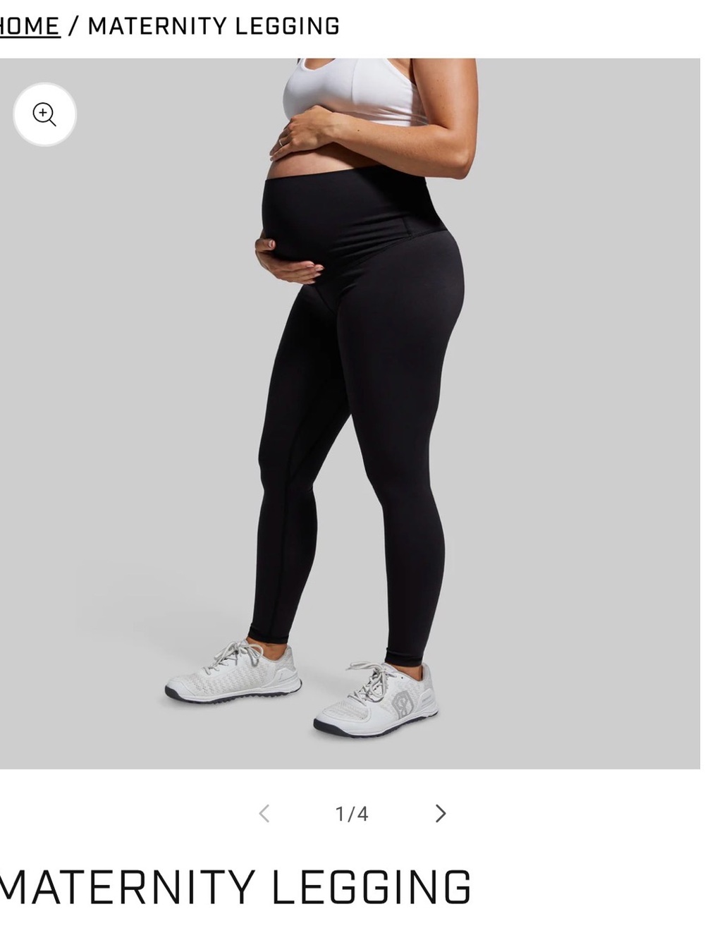 Born Primitive Black Maternity Leggings